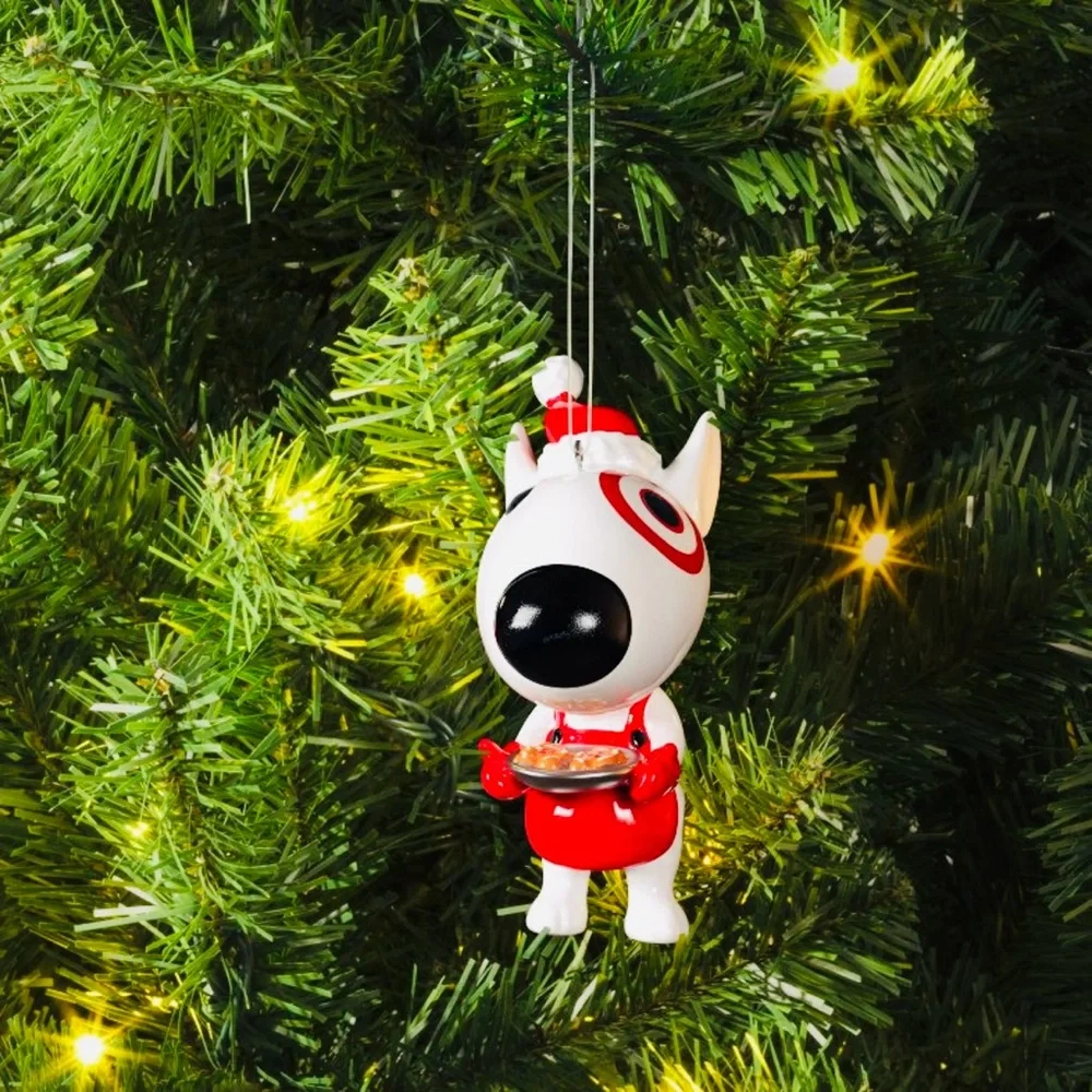 Target Wondershop Target Bullseye Dog Ornament
